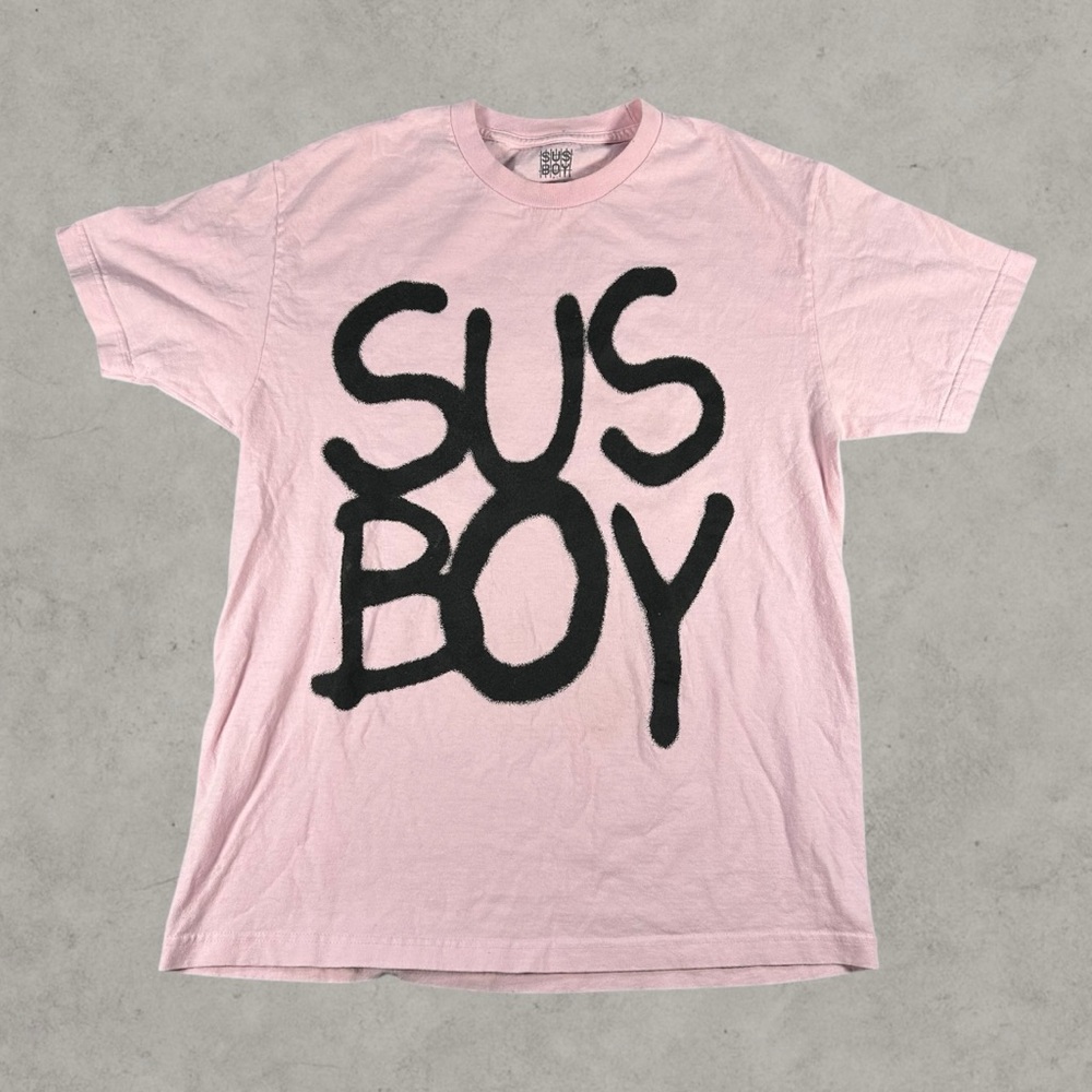 Sus Boy Shirt Mens Large Pink Anarchy Lil Peep Rare Limited Edition Hip Hop Emo